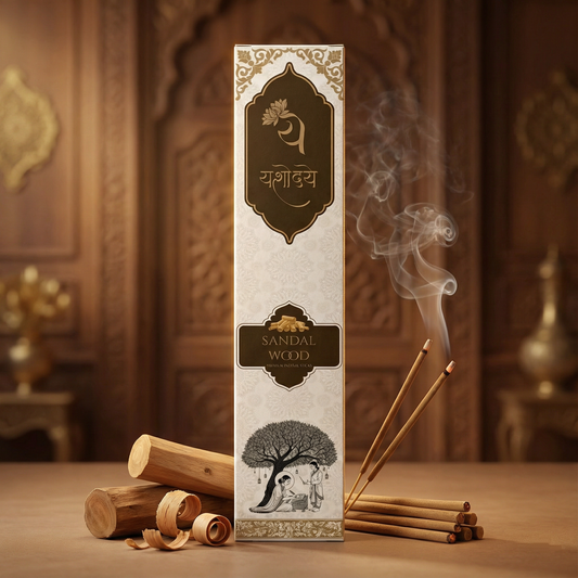 Yashodaye Divine Sandalwood Mega Combo - 9 Boxes Pack | 100% Natural & Charcoal-Free Chandan Agarbatti
